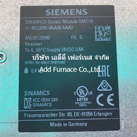 SIEMENS Single Motor Module 6sl3055-0aa00-5aa3